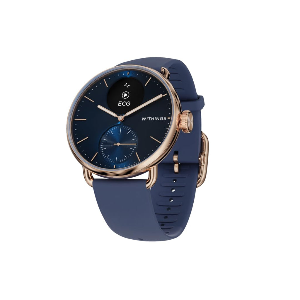 Withings ScanWatch 2, Hybrid Smartwatch, ECG, 42 mm, White