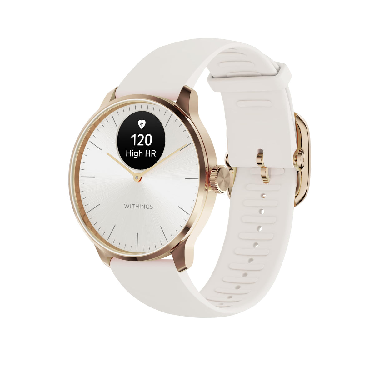 Withings ScanWatch Light - Hybrid Smart Watch, Heart Rate Tracker, Fitness Tracker, Bike Tracker, Sleep Tracking
