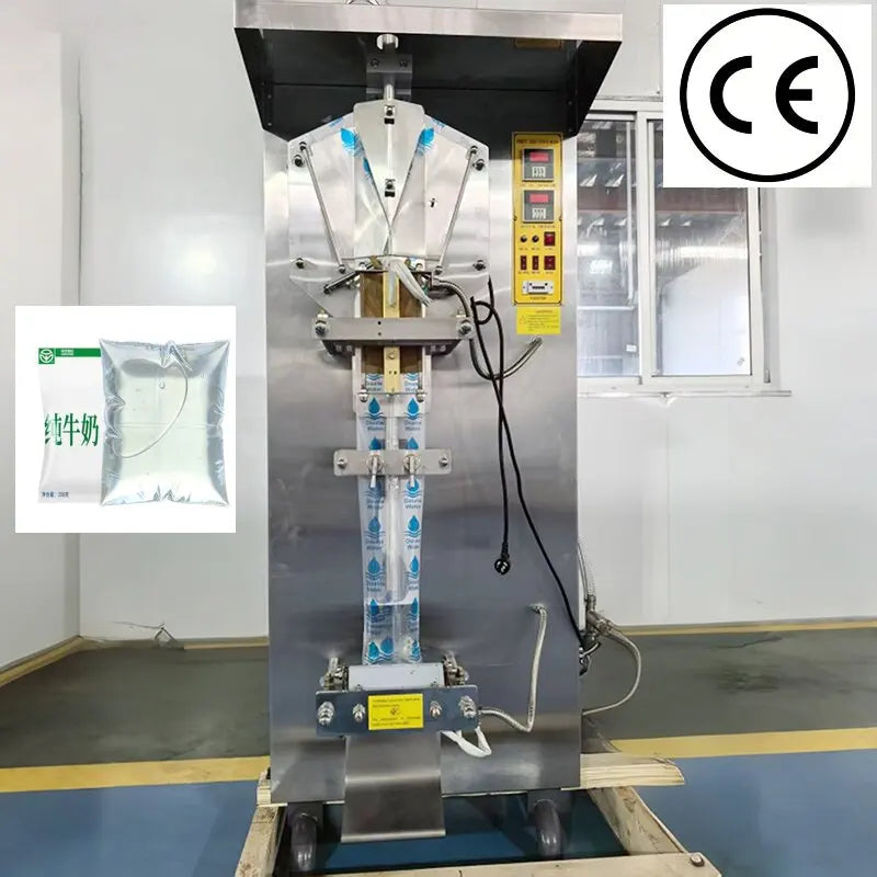 Complete 100ml-500ml 200ml RO Pure Water Plastic Sachet/Bags Packing Line Integrated Automatic Food Water Packing Machine Gear