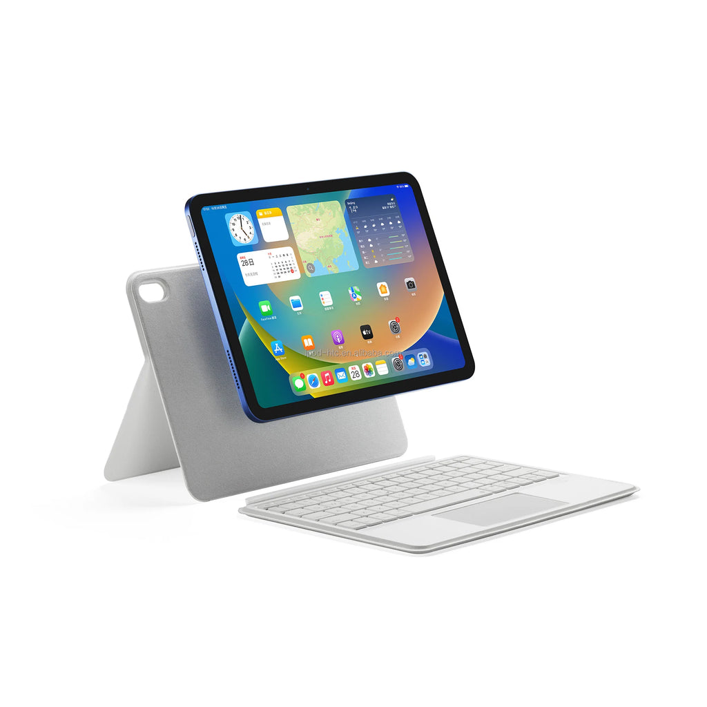 Detachable Magnetic Keyboard Case for iPad 10th Generation 10.9 Inch Backlit Wireless Bluetooth Keyboard Folio USB C
