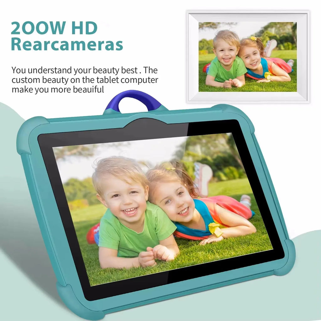 Anti-drop Protective Case Handle Stand for Quad-core MTK Processor New Children's Tablet Capacitive Screen Wi-Fi 7" Screen