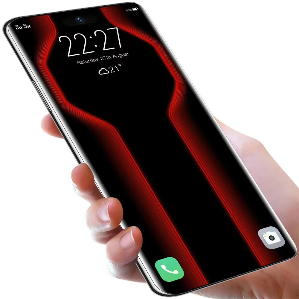 Hot Selling Mate 40 Pro+ Mate 50 12gb+512gb 7.3 Inch Full Display Android 10.0 Mobile Cell Smart Phone