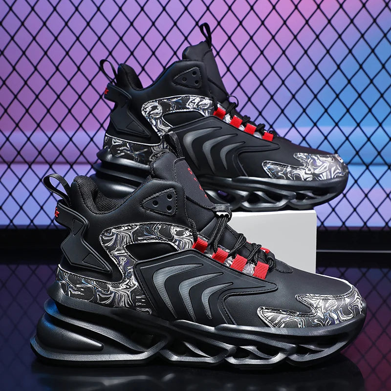 Custom High Top Blade Sole Chunky Height s Size 39-46 Designer Sneaker Ins Sport s