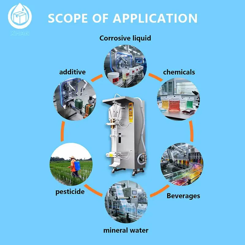 Complete 100ml-500ml 200ml RO Pure Water Plastic Sachet/Bags Packing Line Integrated Automatic Food Water Packing Machine Gear