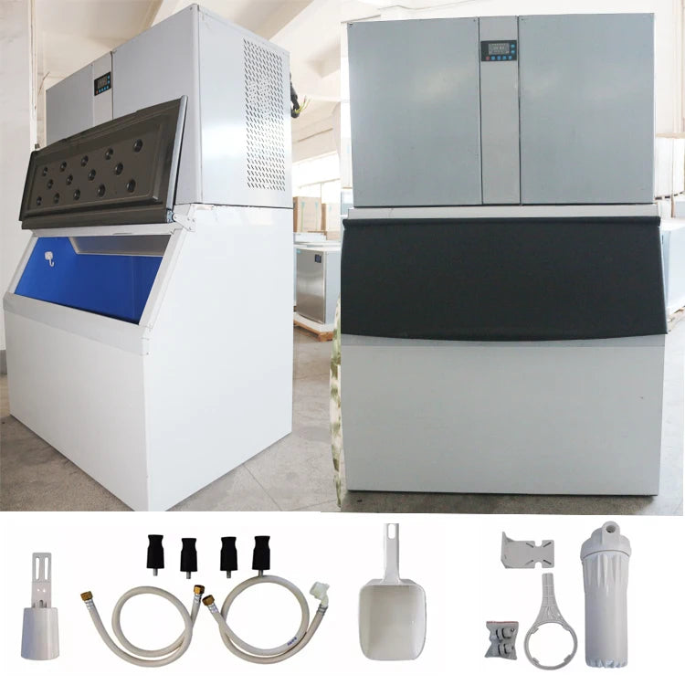 High Output 1 Ton Ice Cube Maker /big Cube Ice Machine