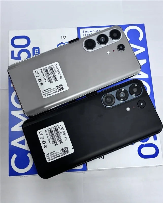 tecno 20 camon 50 pro 128gb 256gb 512gb 5g mobile phone 3g 4g smartphone