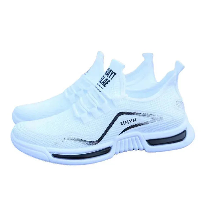 Men's Fashion Slip-On Breathable Running Sneakers for Gym/Training