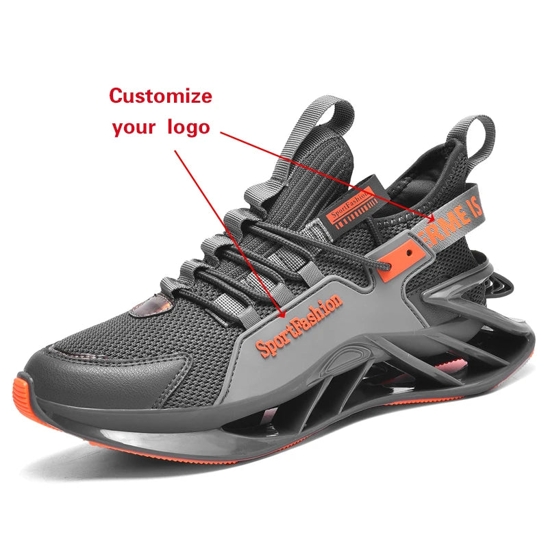 Oem Custom Logo Chunky Sneakers Men Casual Shoes Blade Sneakers Zapato Deportivo Male Trainers Sports Shoes