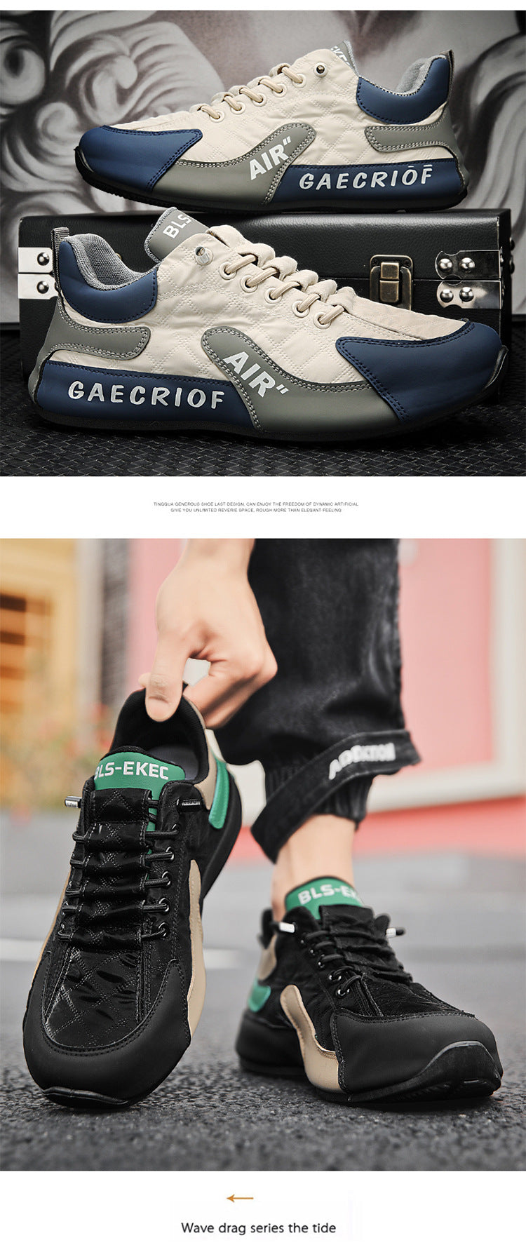 Versa Men's Casual Sneakers for Man Running Shoes Man Tenis Breathable Casual Shoes for Man Trainers Designer Sports Size 39-44