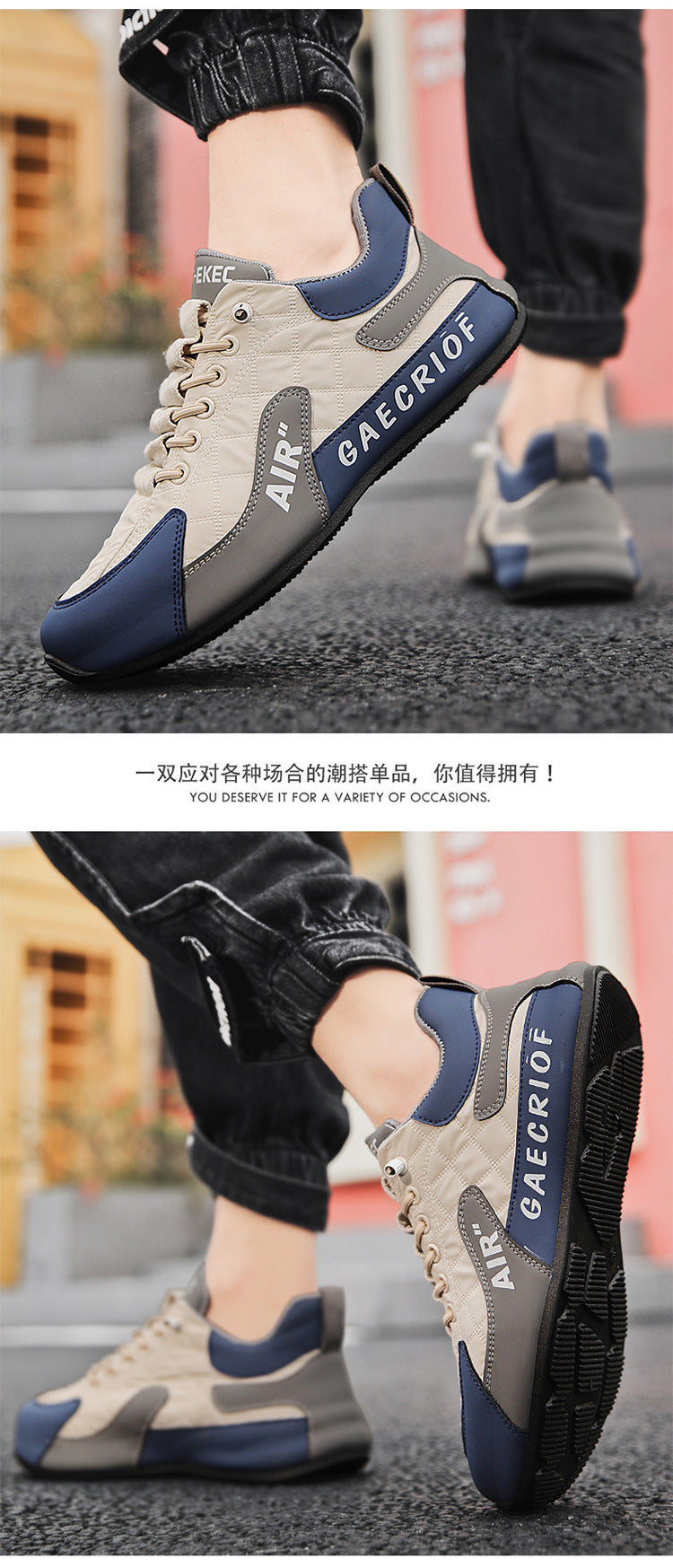 Versa Men's Casual Sneakers for Man Running Shoes Man Tenis Breathable Casual Shoes for Man Trainers Designer Sports Size 39-44