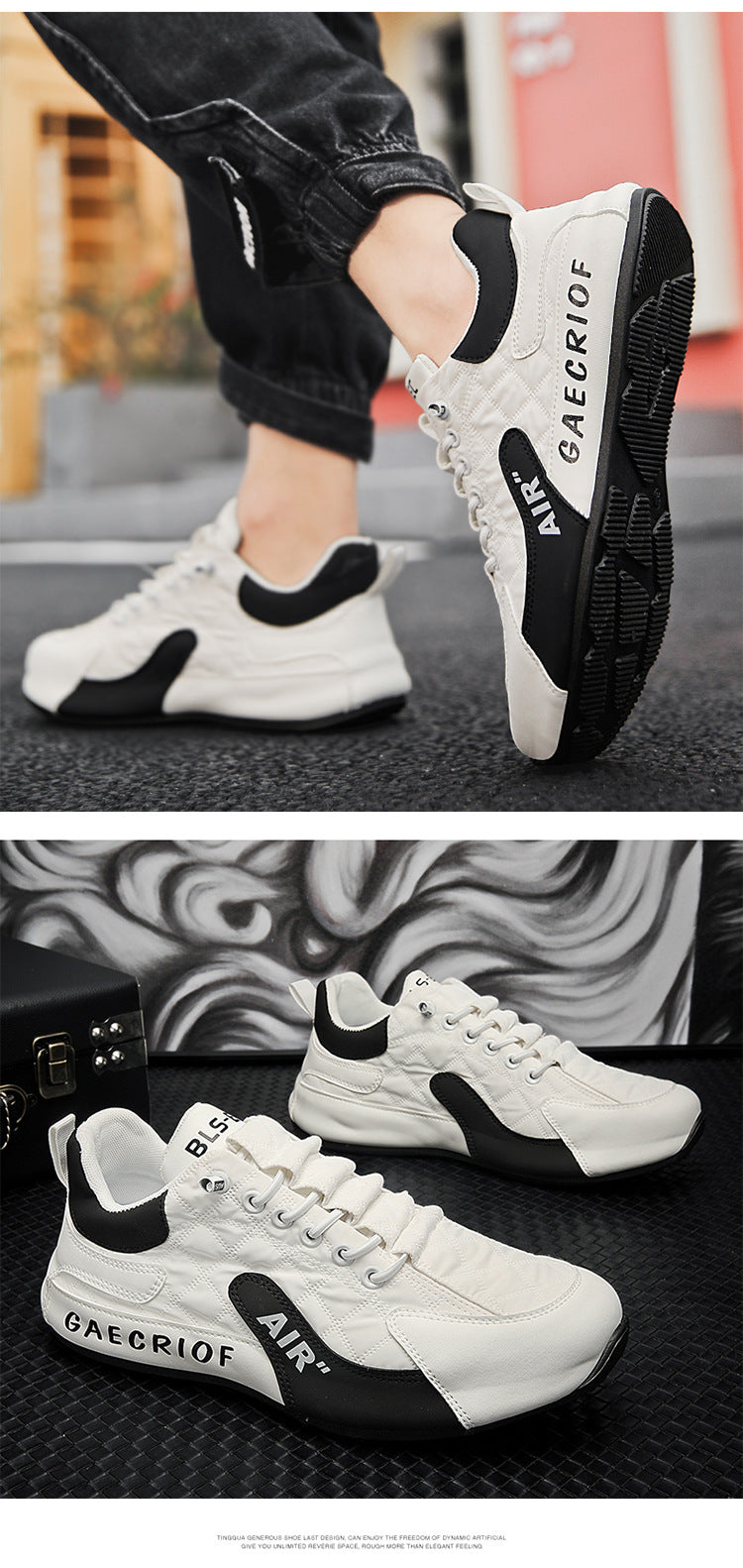 Versa Men's Casual Sneakers for Man Running Shoes Man Tenis Breathable Casual Shoes for Man Trainers Designer Sports Size 39-44
