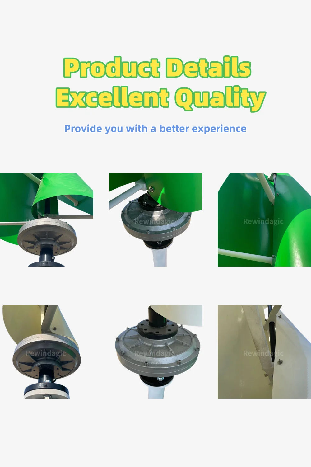 10000W 15KW 20KW Low Speed Vertical Axis Wind Turbine 12V 24V 48V High Power Off-grid Grid Connection Wind Controller for Home