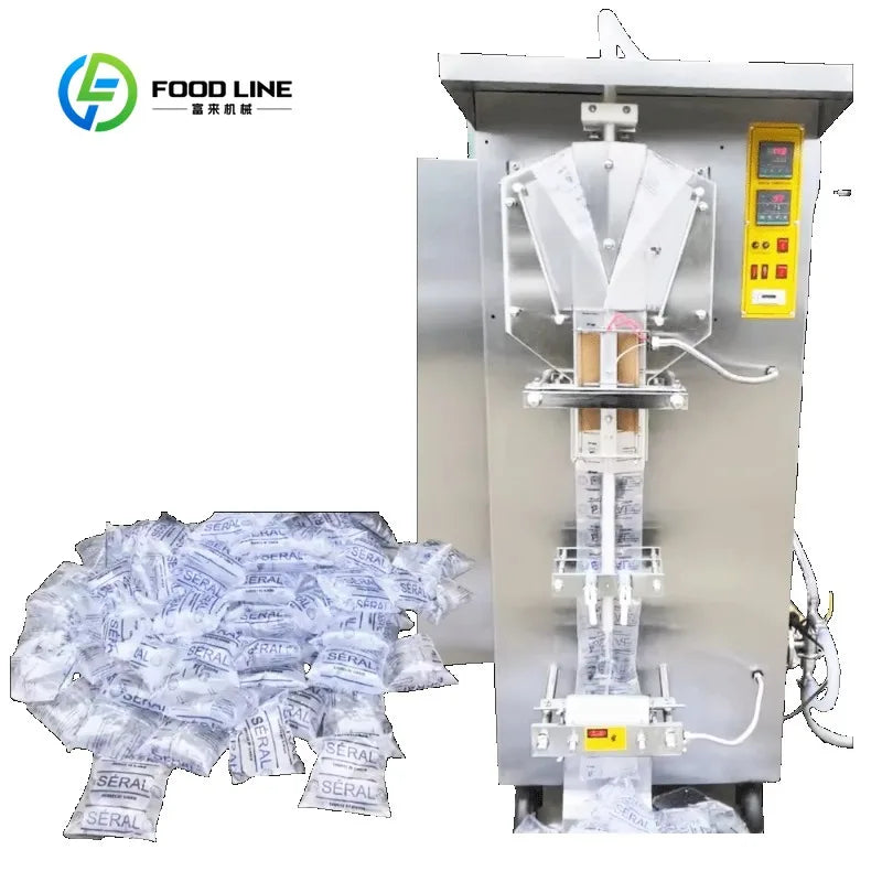 Customized Automatic Production Plastic Bag Drinking Pure Sachet Water Filling Machine Making Packaging for Africa vertical