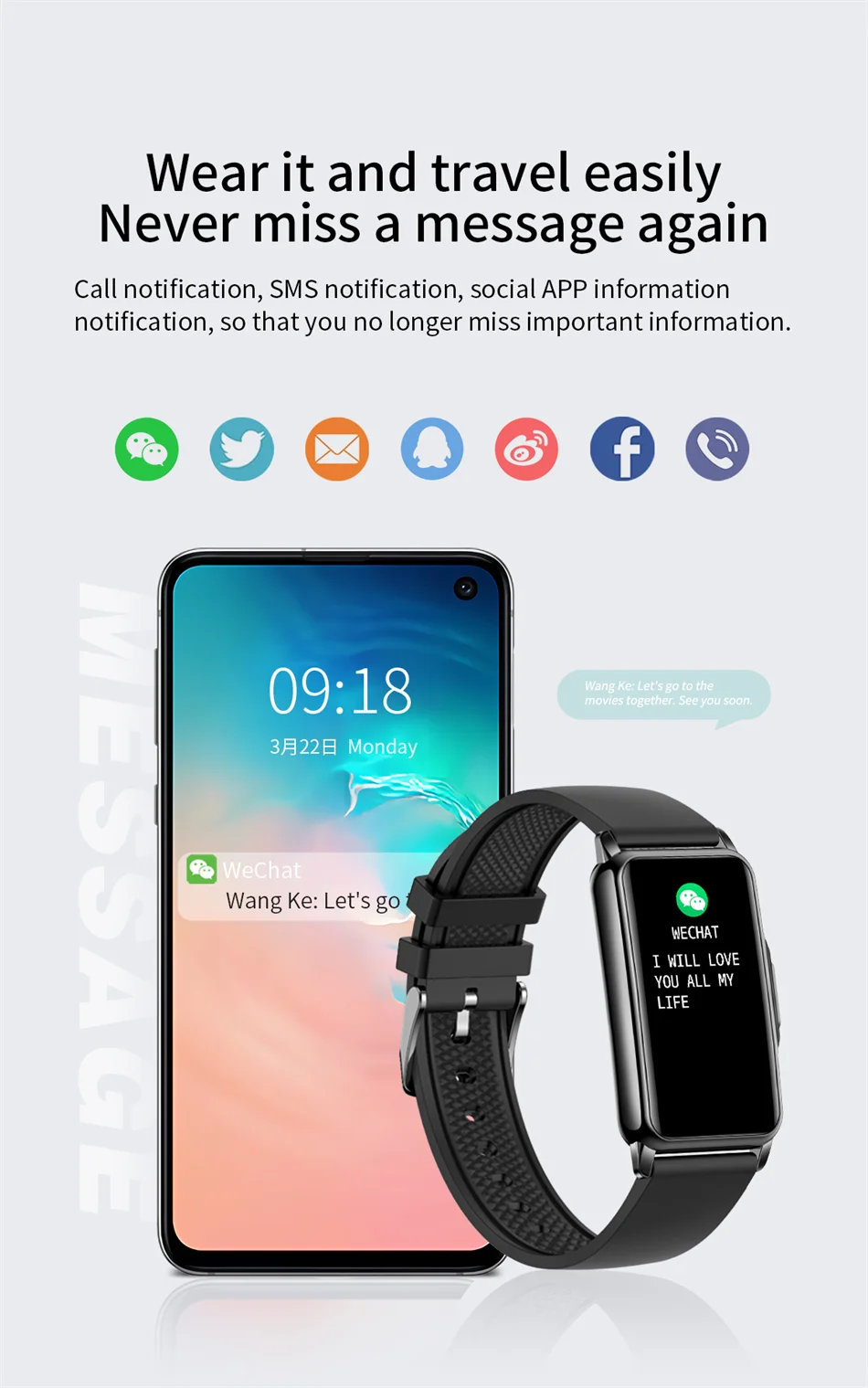LIGE New Fitness Tracker Bracelet Smart Watch for Women Men Sports Band Pedometer Heart Rate Sleep Monitor Waterproof Smartwatch