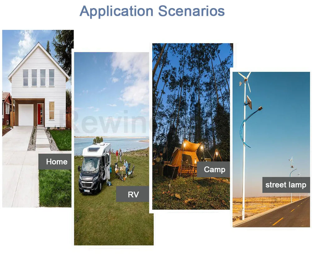 30KW 50KW Horizontal Axis Wind Turbine 24V 48V 110V 220V Wind Generator CE Certified Free Energy Low Speed Start for Home Use