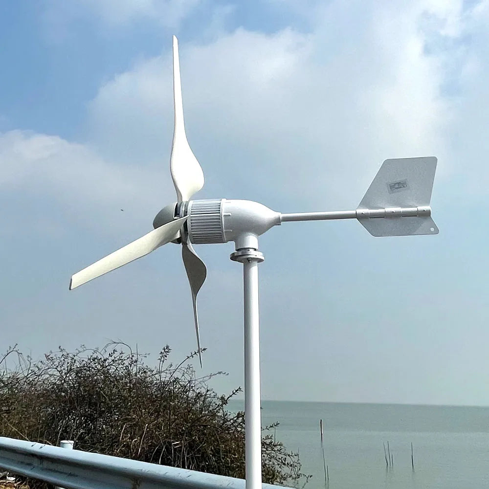 China Factory Wind Turbine Generator 10KW 20KW With Charge Controller 24V 48V 96V 3 Blades Wind Generator Yacht Farm for Home