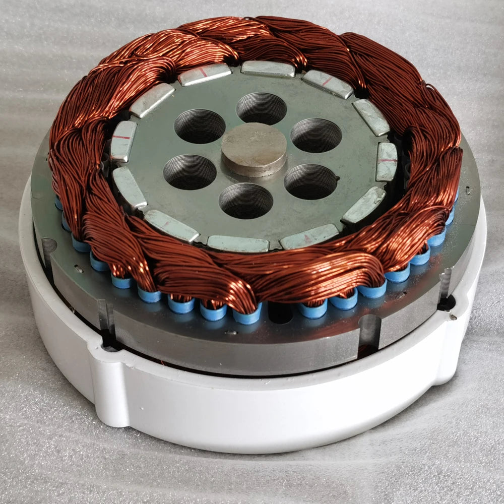 5000W 12V 24V 48V Wind Turbine Generator 5KW Vertical Axis Maglev Windmill With Hybrid Charge Controller For Home Use