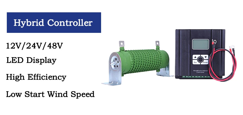 30KW 50KW Horizontal Axis Wind Turbine 24V 48V 110V 220V Wind Generator CE Certified Free Energy Low Speed Start for Home Use
