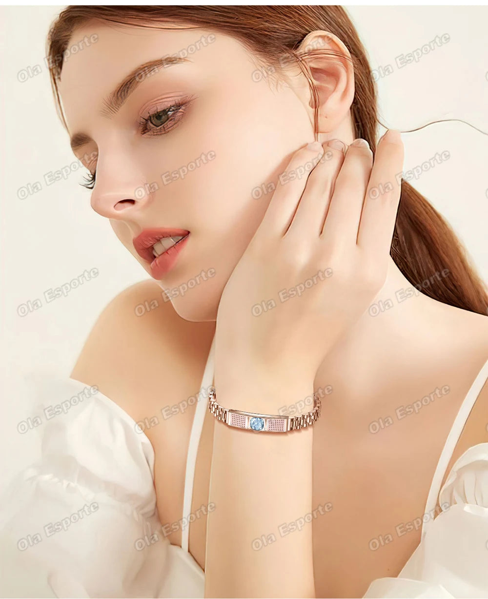 2026 New 5.8mm Ultra Slim Body SmartWatch Health Monitor 3ATM Waterproof 100+ Sports Mode Fitness Tracker Smart Watch Women Hw12