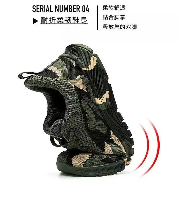 Men's and Women's Shoes Spring Autumn Winter Outdoor Sports Running Hiking Shoes Adult Construction Site Work Shoes Casual Shoes