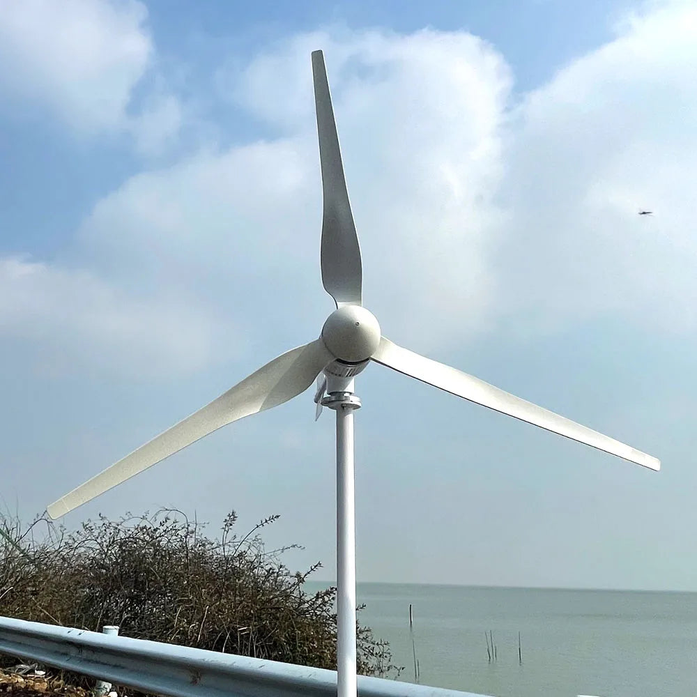 China Factory Wind Turbine Generator 10KW 20KW With Charge Controller 24V 48V 96V 3 Blades Wind Generator Yacht Farm for Home