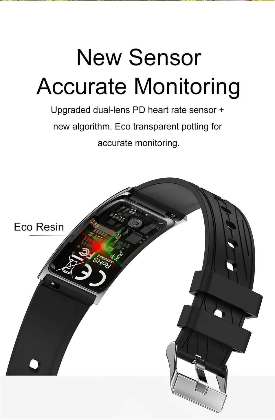 2026New 4.9mm Ultra-Thin SmartBracelet 24/7Health Monitoring IP68 Waterproof  Sports Mode Bluetooth Call Smart Bracelet Women