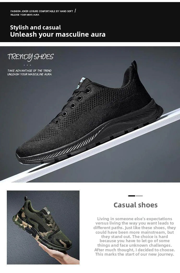 Unisex Camouflage Hiking Shoes Outdoor Training Worksite Safety Shoes Spring Summer Cotton Lined Leather Casual Shoes
