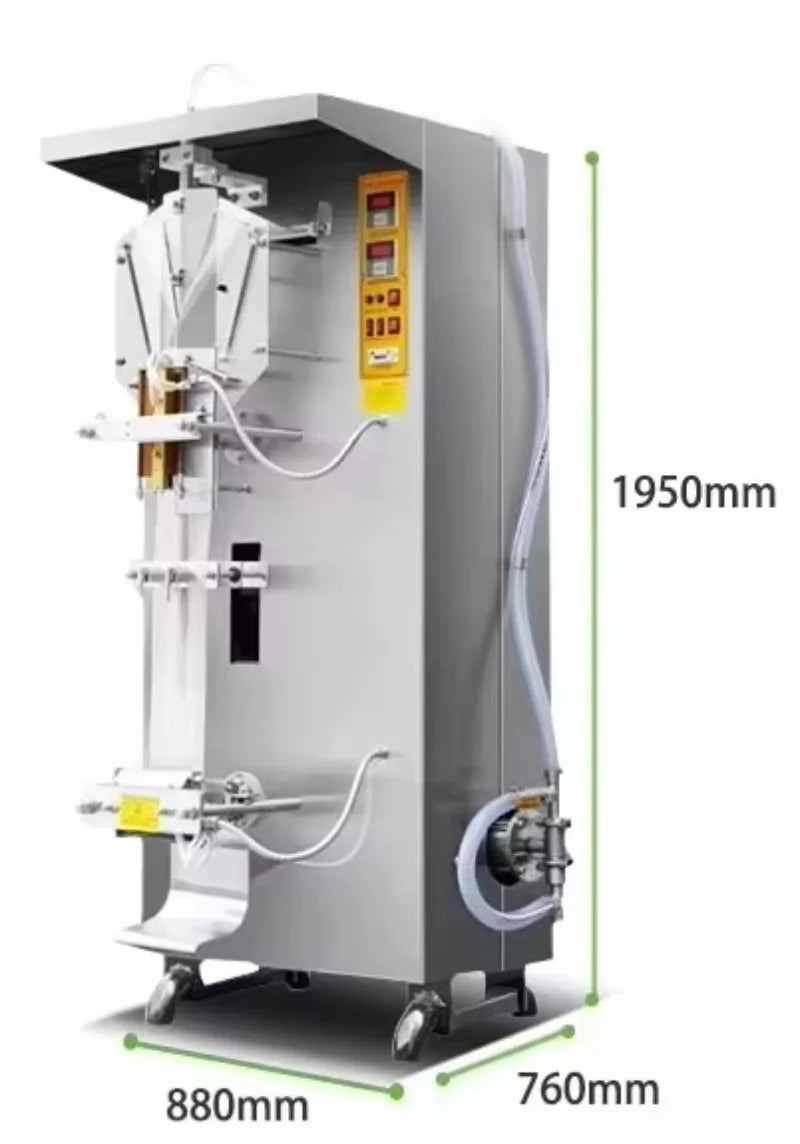Customized Automatic Production Plastic Bag Drinking Pure Sachet Water Filling Machine Making Packaging for Africa vertical