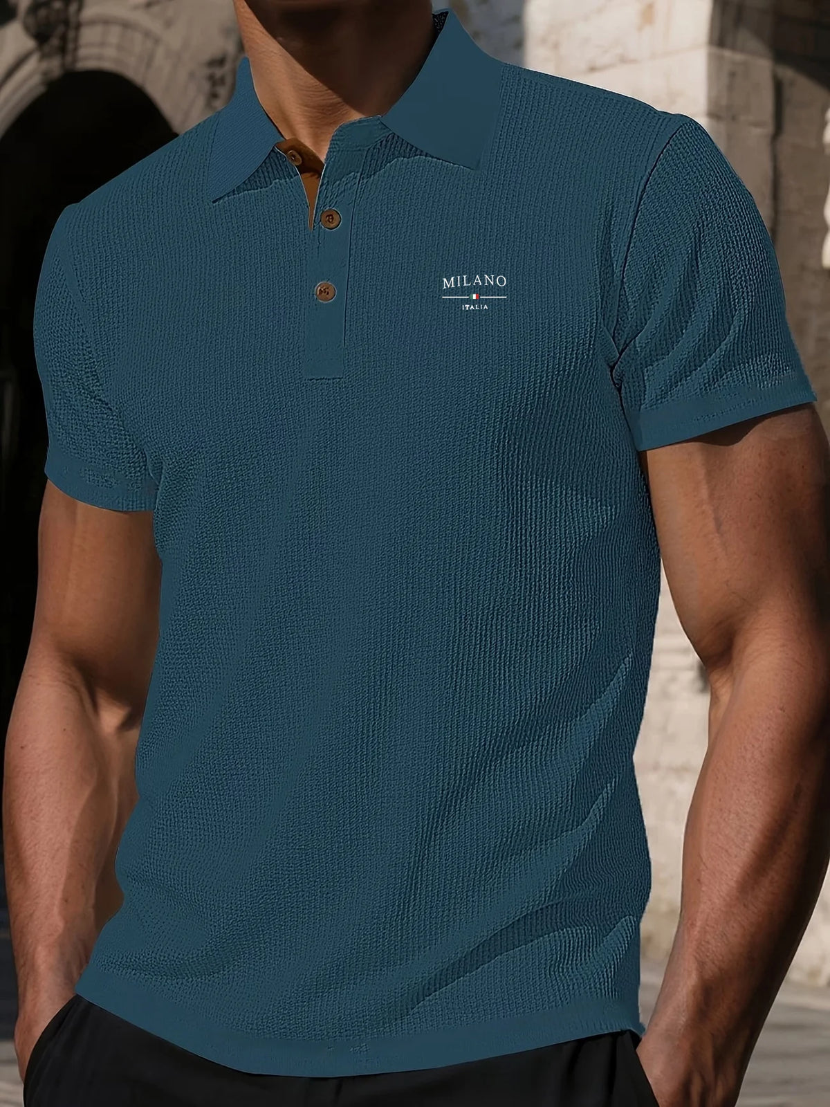 Men's Short-Sleeved Polo Shirt