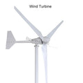 30KW 50KW Horizontal Axis Wind Turbine 24V 48V 110V 220V Wind Generator CE Certified Free Energy Low Speed Start for Home Use
