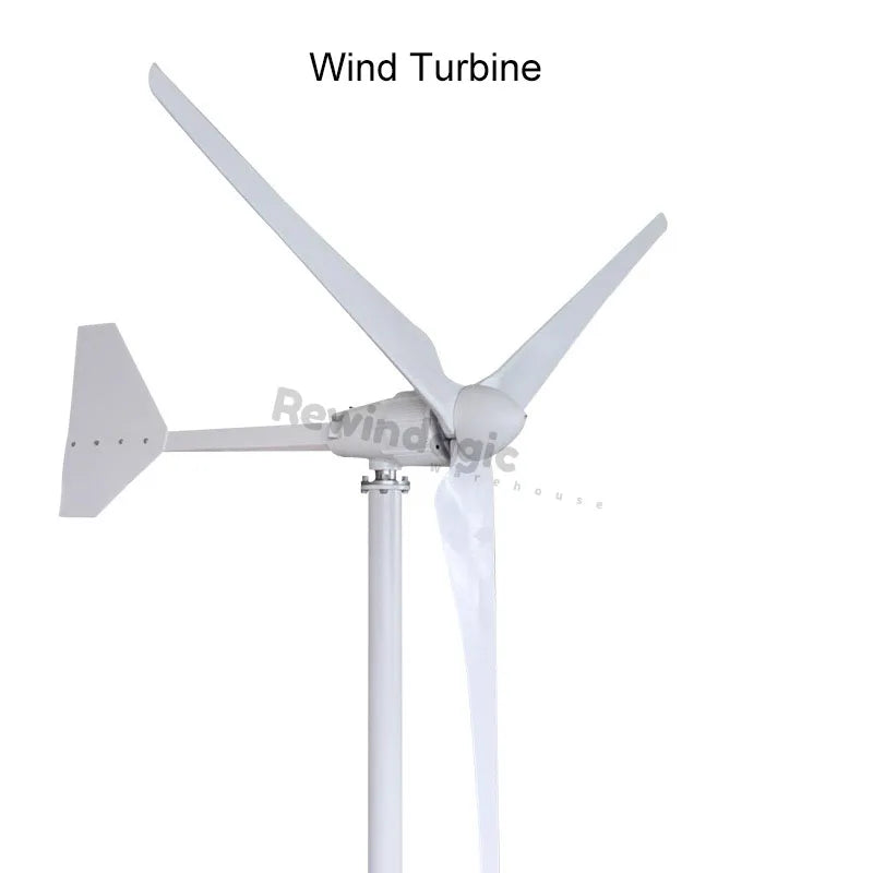 30KW 50KW Horizontal Axis Wind Turbine 24V 48V 110V 220V Wind Generator CE Certified Free Energy Low Speed Start for Home Use