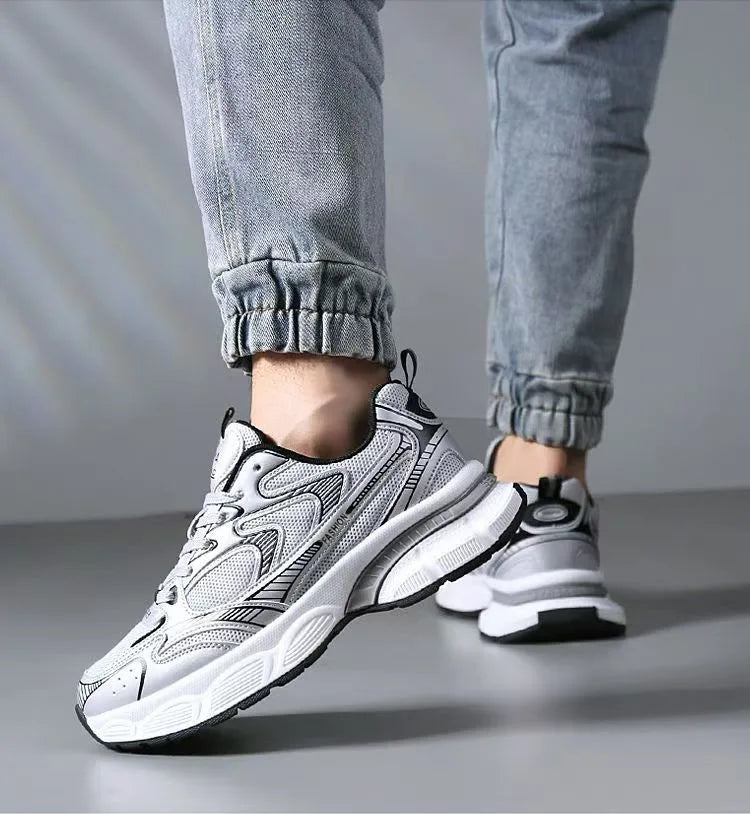 Men's Summer Breathable Mesh Casual Sports Shoes 2026 New Dad Sneakers Comfortable Lightweight Footwear for Active Men