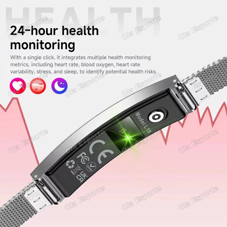 2026 New 5.8mm Ultra Slim Body SmartWatch Health Monitor 3ATM Waterproof 100+ Sports Mode Fitness Tracker Smart Watch Women Hw12