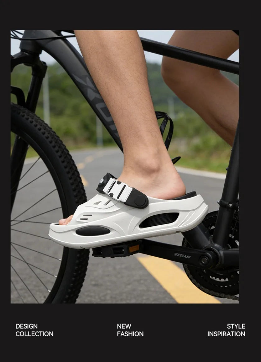 Arch Support Slippers for Men, 2026 New Summer Wear, Wear-Resistant EVA Anti-Skid and Odor Proof Driving Thick Soled Sandals