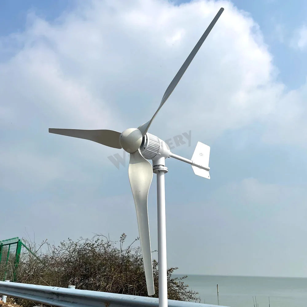 China Factory Wind Turbine Generator 10KW 20KW With Charge Controller 24V 48V 96V 3 Blades Wind Generator Yacht Farm for Home