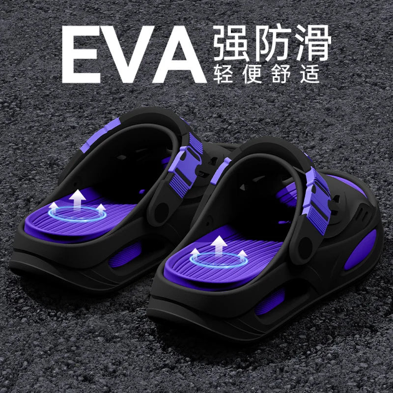 Arch Support Slippers for Men, 2026 New Summer Wear, Wear-Resistant EVA Anti-Skid and Odor Proof Driving Thick Soled Sandals