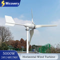 China Factory Wind Turbine Generator 10KW 20KW With Charge Controller 24V 48V 96V 3 Blades Wind Generator Yacht Farm for Home