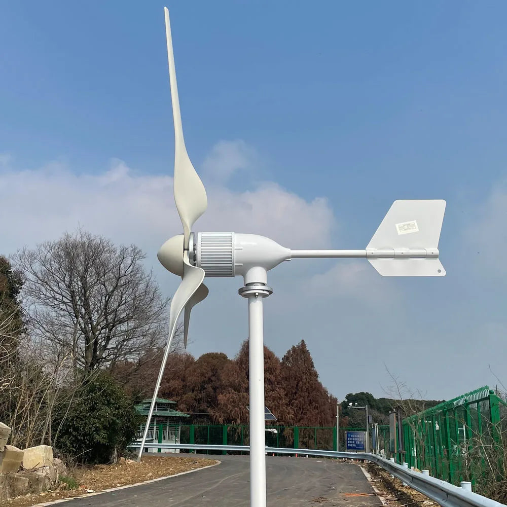 China Factory Wind Turbine Generator 10KW 20KW With Charge Controller 24V 48V 96V 3 Blades Wind Generator Yacht Farm for Home