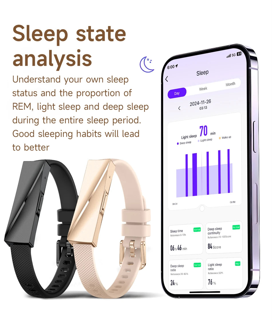 Global Version Smart Wristbands Bluetooth Smartband Fitness Tracker Heart Rate Blood Oxygen Sleep Monitor Health Smart Bracelet