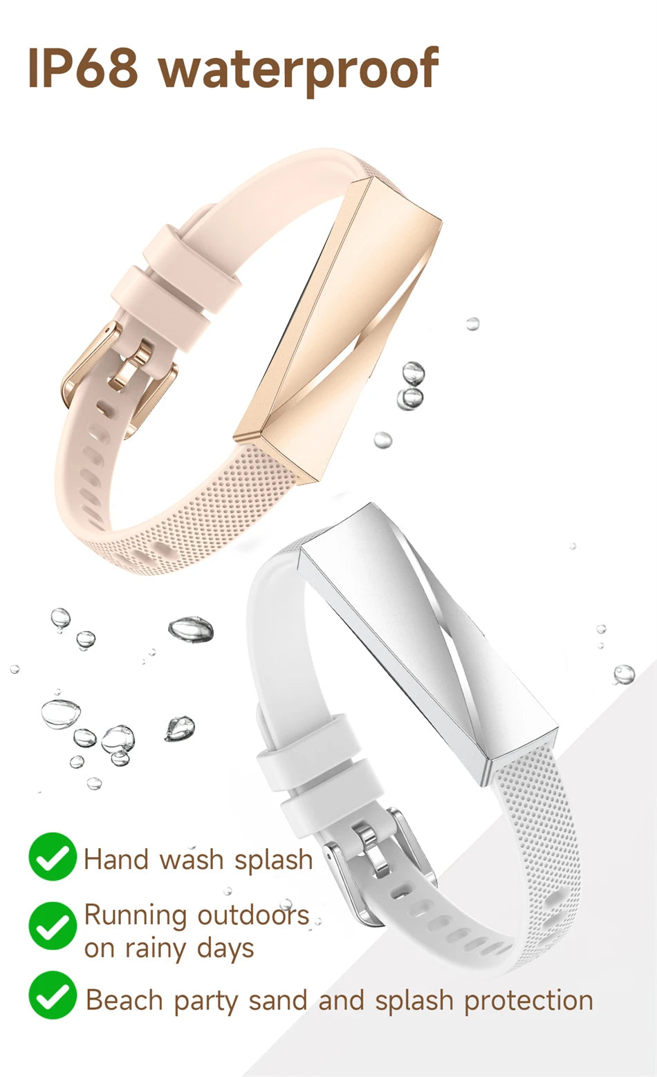 Global Version Smart Wristbands Bluetooth Smartband Fitness Tracker Heart Rate Blood Oxygen Sleep Monitor Health Smart Bracelet