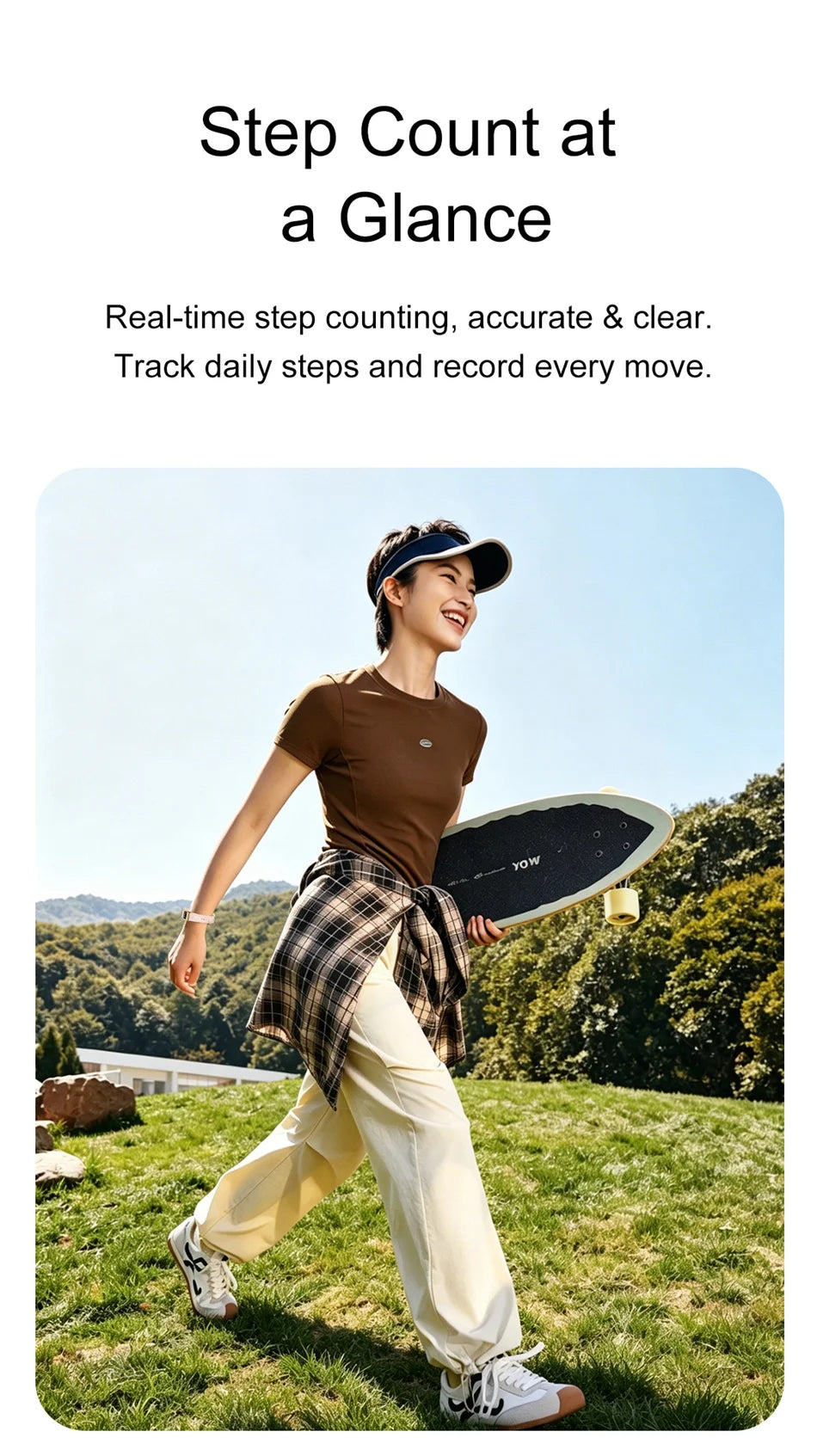 2026New 4.9mm Ultra-Thin SmartBracelet 24/7Health Monitoring IP68 Waterproof  Sports Mode Bluetooth Call Smart Bracelet Women