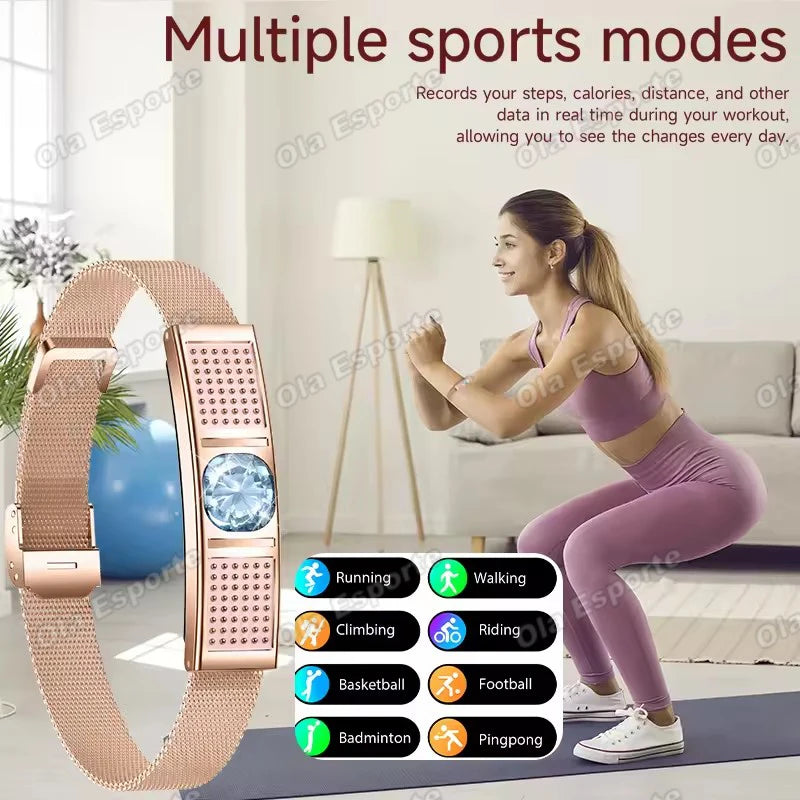 2026 New 5.8mm Ultra Slim Body SmartWatch Health Monitor 3ATM Waterproof 100+ Sports Mode Fitness Tracker Smart Watch Women Hw12