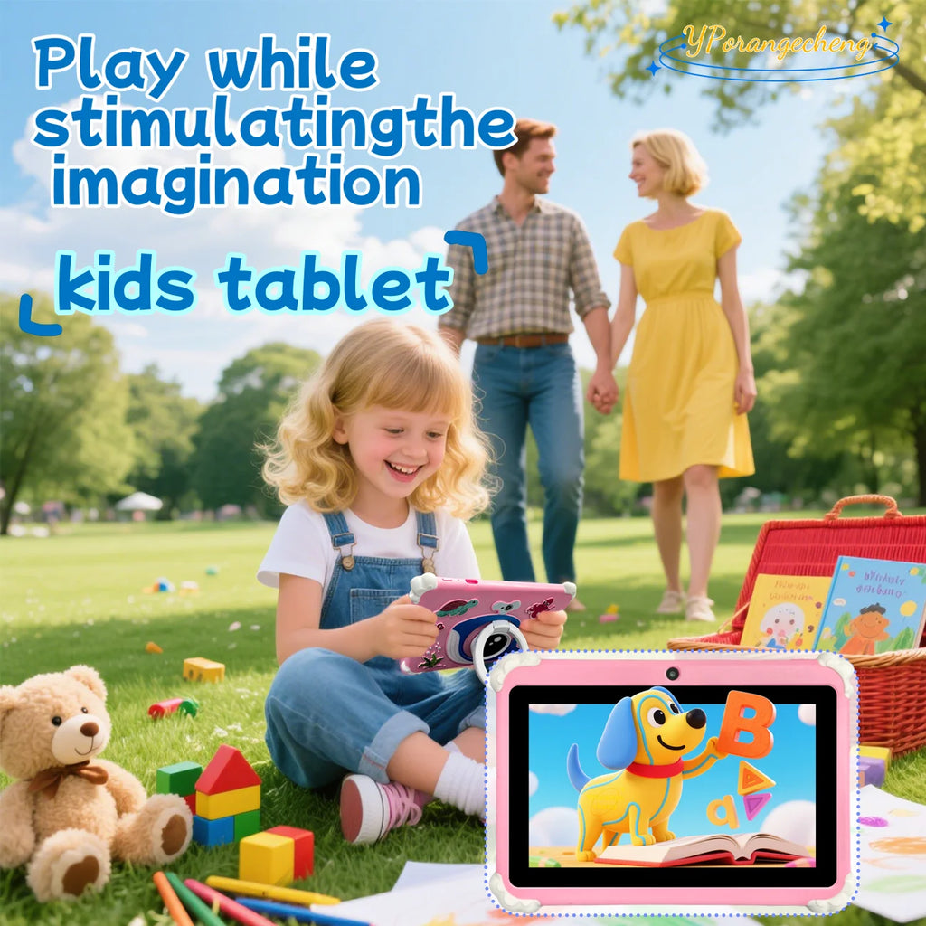 Wholesale 7 Inch Tablet PC for Kids 3000MAH Battery 1024x600 Resolution MTK Quad Core with Competitive Price