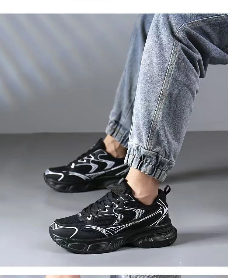 Men's Summer Breathable Mesh Casual Sports Shoes 2026 New Dad Sneakers Comfortable Lightweight Footwear for Active Men