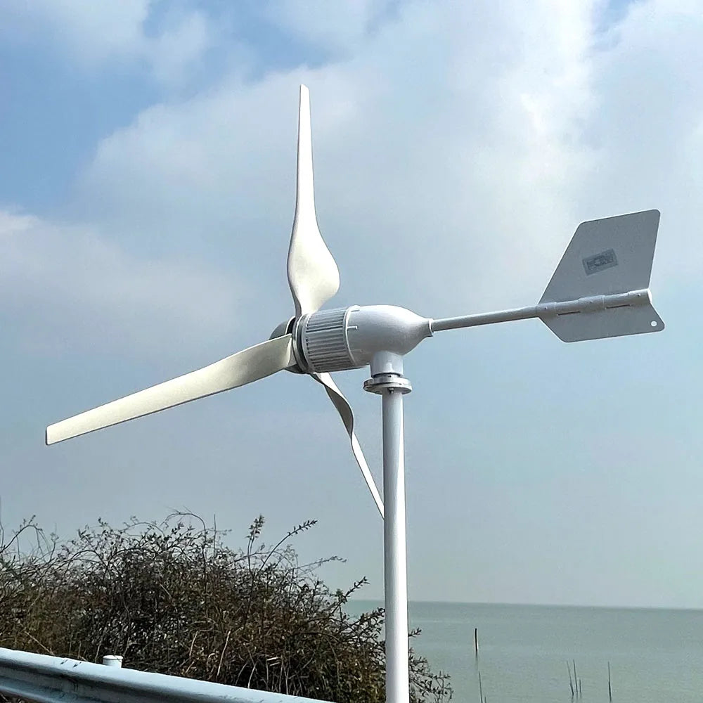 China Factory Wind Turbine Generator 10KW 20KW With Charge Controller 24V 48V 96V 3 Blades Wind Generator Yacht Farm for Home
