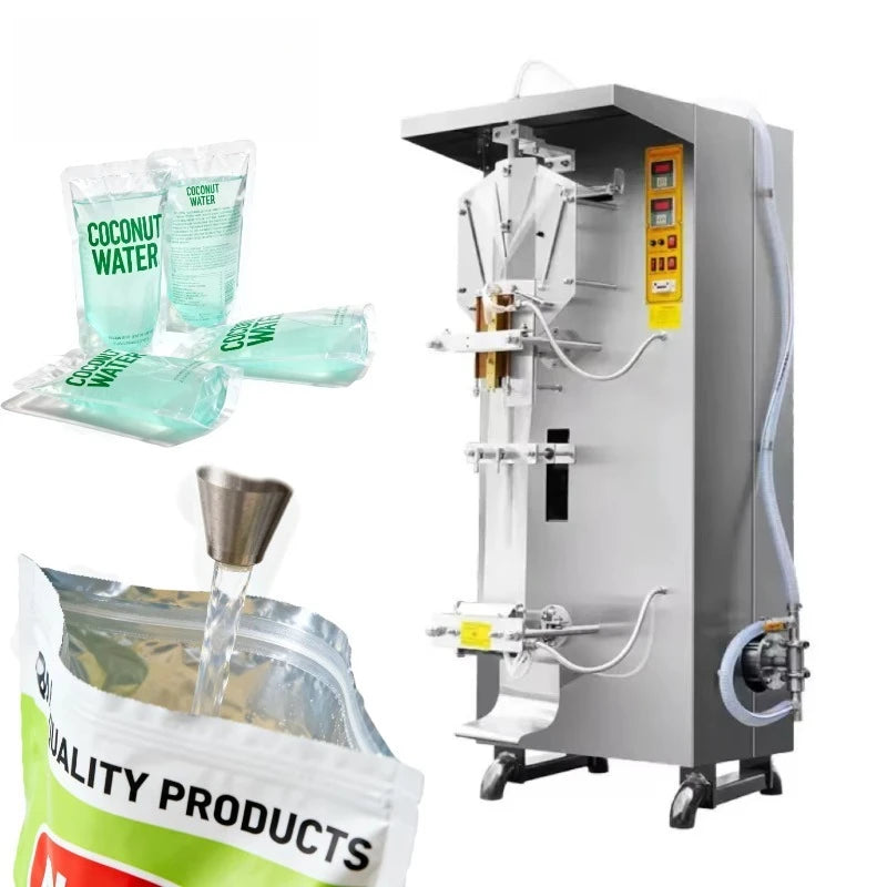 Customized Automatic Production Plastic Bag Drinking Pure Sachet Water Filling Machine Making Packaging for Africa vertical