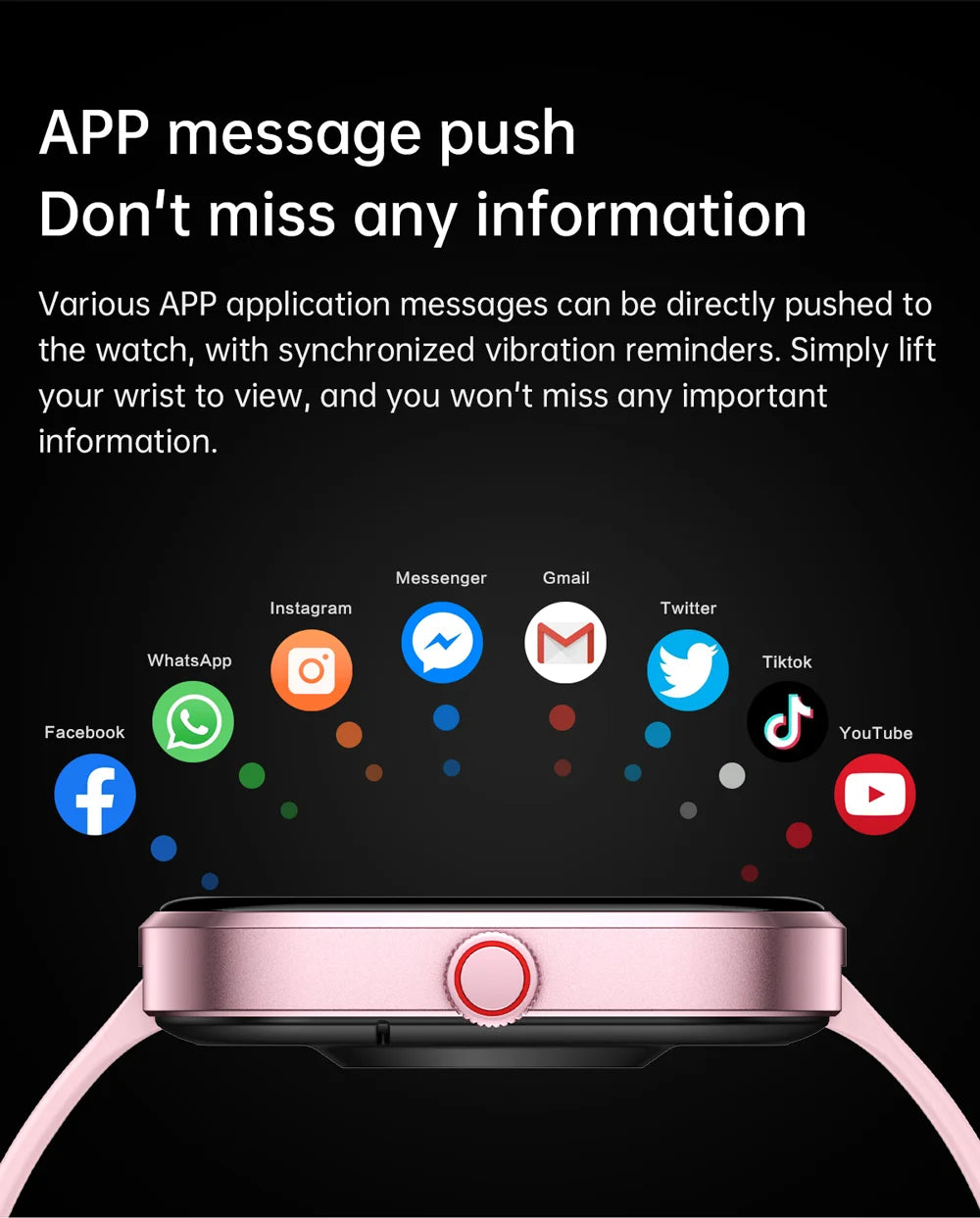 LIGE Smart Watches Ladies Bluetooth Call Sport Bracelet for Android IOS Women‘s Health Monitor Gift Music Clock Smartwatch Pink