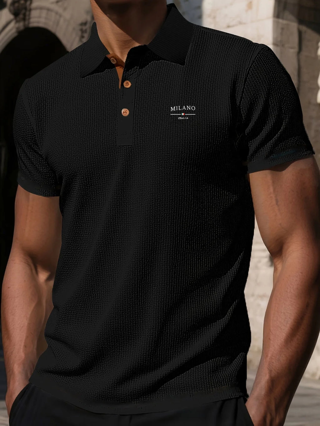 Men's Short-Sleeved Polo Shirt