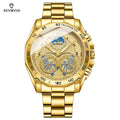BINBOND Men Quartz Watch Luxury Analog Decorative Dial Military Sports Wristwatch Waterproof Casual Outdoor Men's Wrist Watch