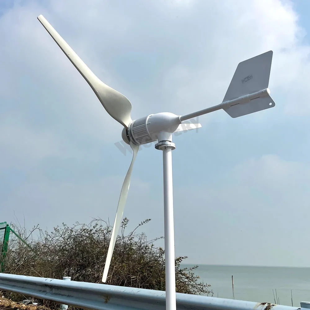 China Factory Wind Turbine Generator 10KW 20KW With Charge Controller 24V 48V 96V 3 Blades Wind Generator Yacht Farm for Home